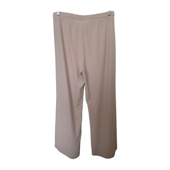 H&M Waffled Jersey Pajama Set In Light Pink - Picture 7 of 8